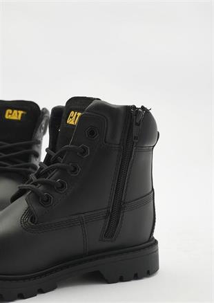 Caterpillar Bruiser 2.0 Black Deri Çocuk Bot