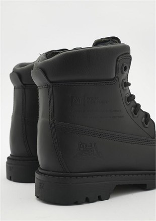Caterpillar Bruiser 2.0 Black Deri Çocuk Bot