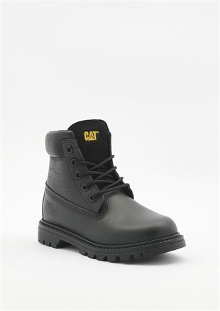 Caterpillar Bruiser 2.0 Black Deri Çocuk Bot