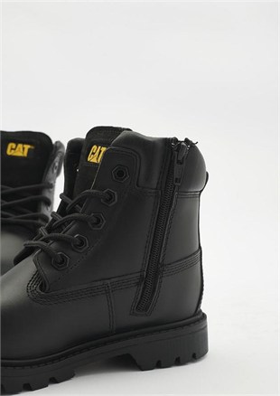 Caterpillar Bruiser 2.0 Black Deri Çocuk Bot