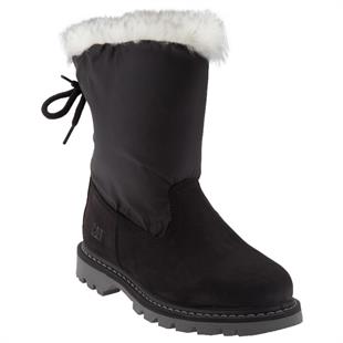 Caterpillar Bruiser Scrunch E Black Nubuk Kadın Bot