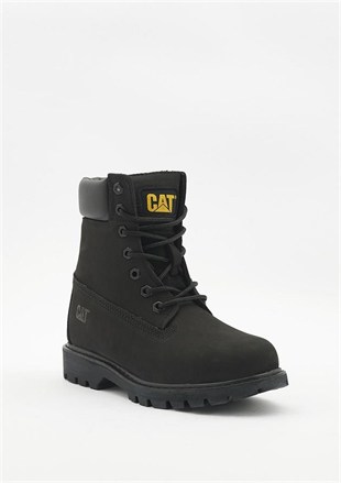 Caterpillar Clovis Black Nubuk Erkek Bot