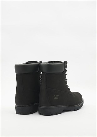 Caterpillar Clovis Black Nubuk Kadın Bot