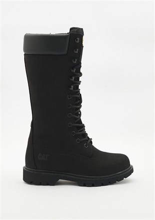 Caterpillar Clovis Hi Black Nubuk Kadın Çizme