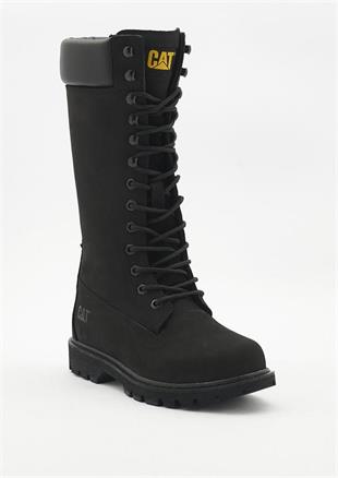 Caterpillar Clovis Hi Black Nubuk Kadın Çizme
