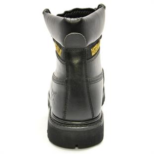 Caterpillar Colorado Black Deri Erkek Bot