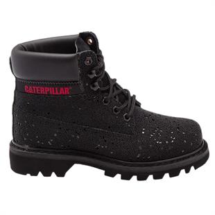 Caterpillar Colorado Black Glitter ( İridescent) Kadın Simli Bot