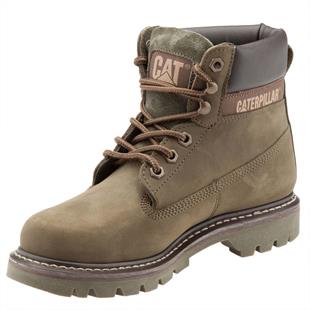 Caterpillar Colorado Dark Olive Nubuk Kadın Bot
