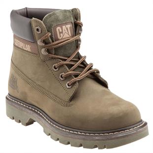 Caterpillar Colorado Dark Olive Nubuk Kadın Bot