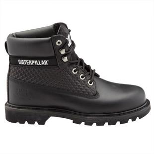 Caterpillar Colorado Print Black Deri Kadın Bot