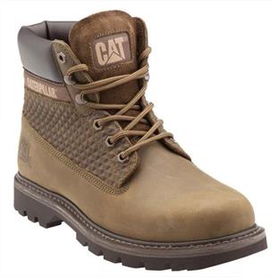 Caterpillar Colorado Print Olive Erkek bot