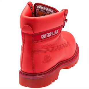 Caterpillar Colorado Red Brights Deri Kadın Bot