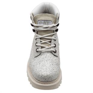 Caterpillar Colorado White Glitter ( İridescent) Kadın Simli Bot