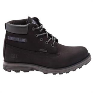 Caterpillar Founder Black Waterproof Deri Erkek Bot