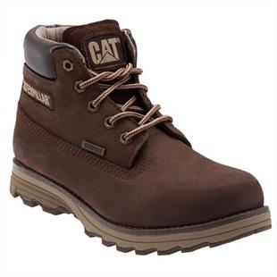 Caterpillar Founder Brown Waterproof Nubuk Erkek Bot