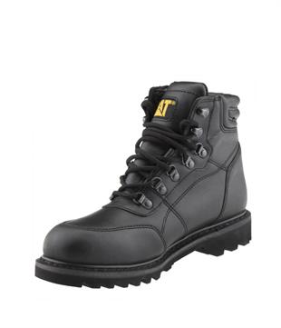 Caterpillar Grıdıron Wp Black Yağlı Deri Erkek Bot