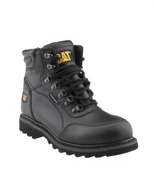 Caterpillar Grıdıron Wp Black Yağlı Deri Erkek Bot