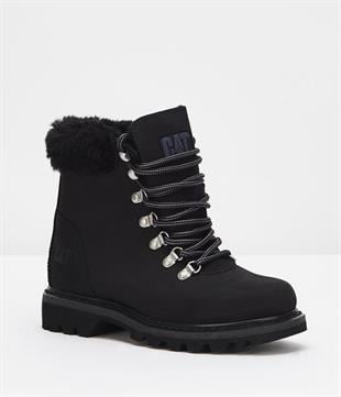 Caterpillar illinois Black Nubuk Kadın Bot