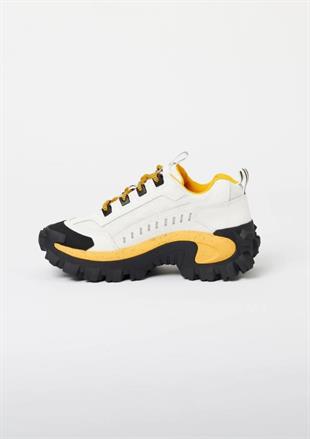 Caterpillar Intruder White/Yellow Kadın Sneaker