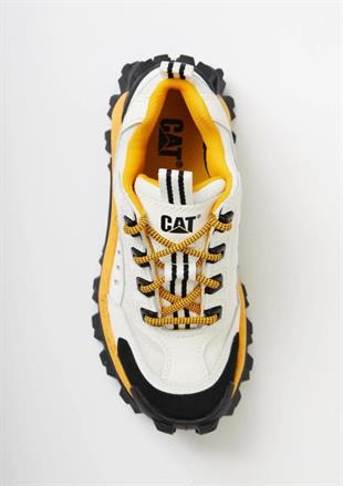 Caterpillar Intruder White/Yellow Kadın Sneaker