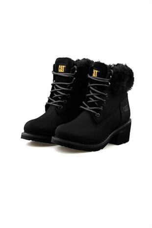 Caterpillar Nikki Black Nubuk Kadın Bot
