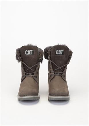 Caterpillar Nikki Dark Grey Nubuk Kadın Bot