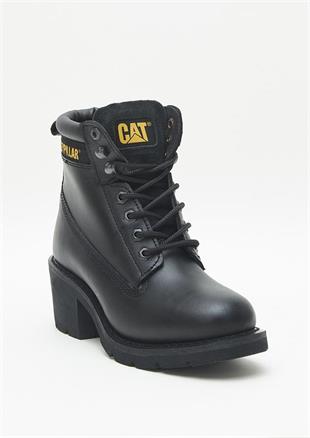 Caterpillar Ottawa Black Deri Kadın Bot