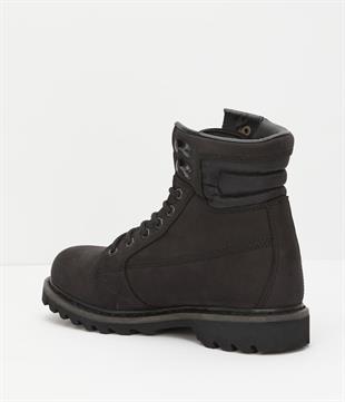 Caterpillar Overpass WP Black Deri Erkek Bot