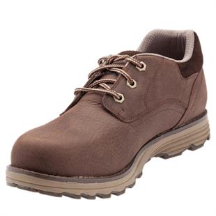 Caterpillar Prez Dark Brown Deri Waterproof Ease Tabanlı  Erkek Günlük Ayakkabı