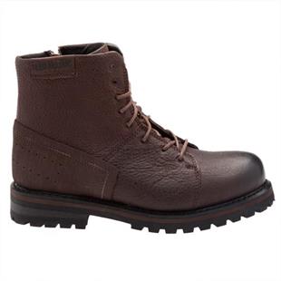 Caterpillar Striver Brown Deri Erkek Bot