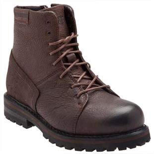 Caterpillar Striver Brown Deri Erkek Bot