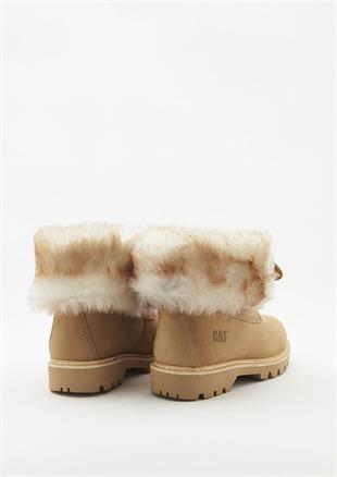 Caterpillar Utah Fur Caramel Nubuk Kadın Bot
