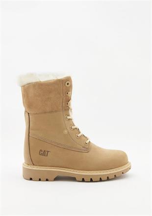 Caterpillar Utah Fur Caramel Nubuk Kadın Bot
