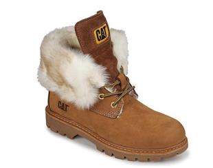 Caterpillar Utah Fur Sundance Nubuk Kadın Bot
