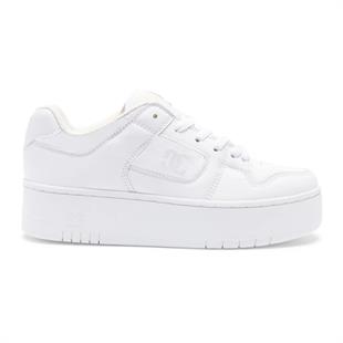 DC Shoes ADJS100156 Manteca 4 Platform White/White Kadın Sneaker