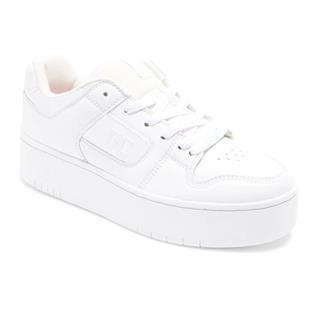 DC Shoes ADJS100156 Manteca 4 Platform White/White Kadın Sneaker