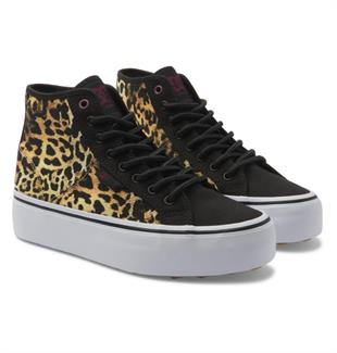 DC Shoes ADJS300286 Manual Hi WNT Black/M Gold Kadın Sneaker