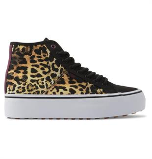 DC Shoes ADJS300286 Manual Hi WNT Black/M Gold Kadın Sneaker