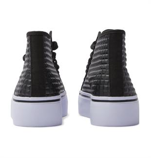 DC Shoes ADJS300296 Manual Hi Platform Battleship/Gum Kadın Sneaker