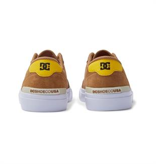 DC Shoes ADYS300739 Teknic S Brown/Yellow Erkek Sneaker