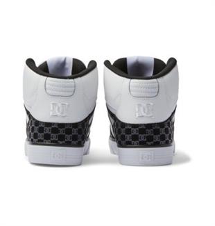 DC Shoes ADYS400043 Pure High Top WC Black/White Monogram Erkek Sneaker