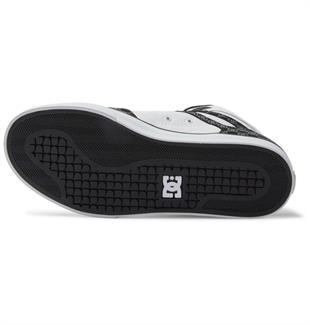 DC Shoes ADYS400043 Pure High Top WC Black/White Monogram Erkek Sneaker