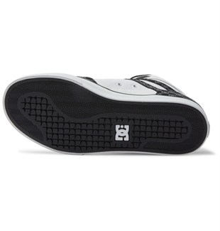 DC Shoes ADYS400043 Pure High Top WC Black/White Monogram Erkek Sneaker