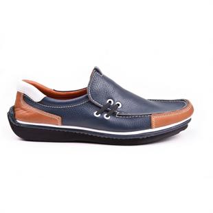 Dexter P-210-72 Navy Leather-Brown Erkek Ayakkabı