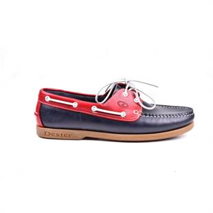Dexter P911-64 Navy-Red Deri Erkek Ayakkabı