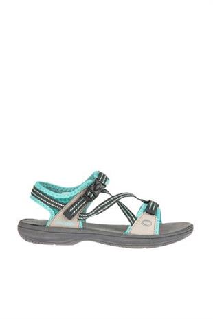 Dockers By Gerli 224906-100300085 K.Gri-Turkuaz Bayan Sandalet