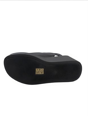 Esse Studio 4305 Siyah Kadın Sandalet