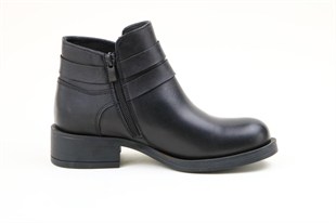 FreeFoot 01209 İnci Siyah Kadın Bot