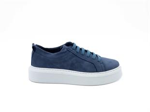 FreeFoot 221150 Açık Mavi Nubuk Kadın Sneaker