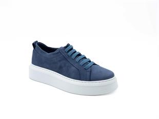FreeFoot 221150 Açık Mavi Nubuk Kadın Sneaker